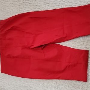 New Condition Red Maison Jules Slacks
